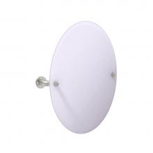 Allied Brass P-350-TM91-SN - Pipeline Collection Frameless Oval Wall Mounted Tilt Mirror