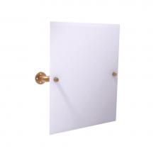 Allied Brass P-350-TM92-BBR - Pipeline Collection Frameless Rectangular Wall Mounted Tilt Mirror