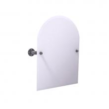Allied Brass P-350-TM94-GYM - Pipeline Collection Frameless Arched Top Wall Mounted Tilt Mirror