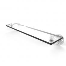 Allied Brass P-400-22-GS-WHM - Pipeline Collection 22 Inch Glass Shelf