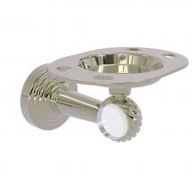 Allied Brass PB-26T-PNI - Pacific Beach Collection Tumbler and Toothbrush Holder with Twisted Accents