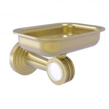 Allied Brass PB-32D-SBR - Pacific Beach Collection Wall Mounted Soap Dish Holder with Dotted Accents