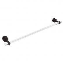 Allied Brass PB-41-SM-30-ORB - Pacific Beach Collection 30 Inch Shower Door Towel Bar - Oil Rubbed Bronze