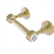 Allied Brass PG-24D-UNL - Pacific Grove Collection Two Post Toilet Paper Holder with Dotted Accents
