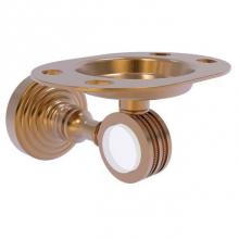 Allied Brass PG-26D-BBR - Pacific Grove Collection Tumbler and Toothbrush Holder with Dotted Accents