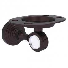 Allied Brass PG-26G-ABZ - Pacific Grove Collection Tumbler and Toothbrush Holder with Groovy Accents