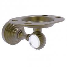 Allied Brass PG-26T-ABR - Pacific Grove Collection Tumbler and Toothbrush Holder with Twisted Accents