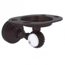 Allied Brass PG-26T-ABZ - Pacific Grove Collection Tumbler and Toothbrush Holder with Twisted Accents