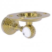 Allied Brass PG-26T-UNL - Pacific Grove Collection Tumbler and Toothbrush Holder with Twisted Accents