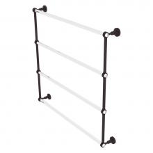 Allied Brass PG-28-36-ABZ - Pacific Grove Collection 4 Tier 36 Inch Ladder Towel Bar - Antique Bronze