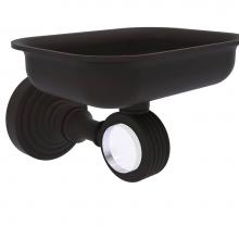 Allied Brass PG-32G-ORB - Pacific Grove Collection Wall Mounted Soap Dish Holder with Groovy Accents