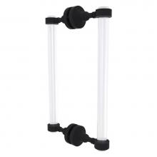 Allied Brass PG-406-12BB-BKM - Pacific Grove Collection 12 Inch Back to Back Shower Door Pull - Matte Black