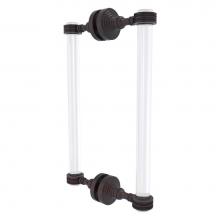 Allied Brass PG-406D-12BB-VB - Pacific Grove Collection 12 Inch Back to Back Shower Door Pull with Dotted Accents - Venetian Bron