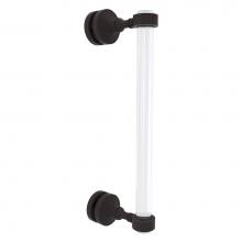 Allied Brass PG-407-12SM-ORB - Pacific Grove Collection 12 Inch Single Side Shower Door Pull - Oil Rubbed Bronze