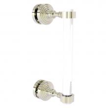 Allied Brass PG-407-8SM-PNI - Pacific Grove Collection 8 Inch Single Side Shower Door Pull - Polished Nickel
