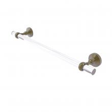 Allied Brass PG-41T-24-ABR - Pacific Grove Collection 24 Inch Towel Bar with Twisted Accents