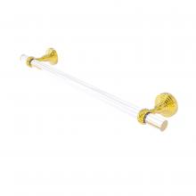 Allied Brass PG-41T-36-PB - Pacific Grove Collection 36 Inch Towel Bar with Twisted Accents