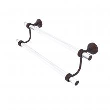Allied Brass PG-72G-18-VB - Pacific Grove Collection 18 Inch Double Towel Bar with Groovy Accents
