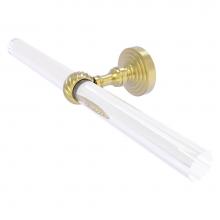 Allied Brass PG-HTBT-2-SBR - Pacific Grove Collection 2 Arm Guest Towel Holder with Twisted Accents - Satin Brass