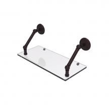 Allied Brass PMC-1-18-ABZ - Prestige Monte Carlo Collection 18 Inch Floating Glass Shelf