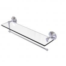 Allied Brass PMC-1PT/22-SCH - Prestige Monte Carlo Collection Paper Towel Holder with 22 Inch Glass Shelf