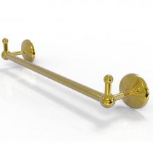 Allied Brass PMC-41-36-PEG-PB - Prestige Monte Carlo Collection 36 Inch Towel Bar with Integrated Hooks