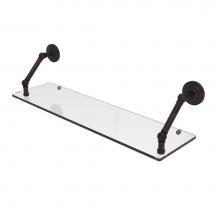 Allied Brass PQN-1-30-VB - Prestige Que New Collection 30 Inch Floating Glass Shelf