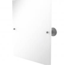 Allied Brass PQN-92-GYM - Frameless Rectangular Tilt Mirror with Beveled Edge