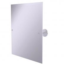 Allied Brass PQN-92-PC - Frameless Rectangular Tilt Mirror with Beveled Edge