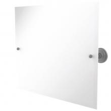 Allied Brass PQN-93-GYM - Prestige Que New Frameless Landscape Rectangular Tilt Mirror with Beveled Edge