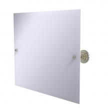 Allied Brass PQN-93-PNI - Prestige Que New Frameless Landscape Rectangular Tilt Mirror with Beveled Edge