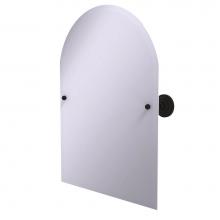 Allied Brass PQN-94-ORB - Frameless Arched Top Tilt Mirror with Beveled Edge