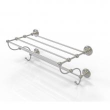 Allied Brass PQN-HTL/24-5-SN - Prestige Que New Collection 24 Inch Train Rack Towel Shelf