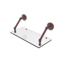 Allied Brass PR-1-18-CA - Prestige Regal Collection 18 Inch Floating Glass Shelf