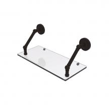 Allied Brass PR-1-18-ORB - Prestige Regal Collection 18 Inch Floating Glass Shelf