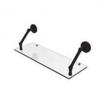 Allied Brass PR-1-24-ORB - Prestige Regal Collection 24 Inch Floating Glass Shelf