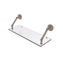 Allied Brass PR-1-24-PEW - Prestige Regal Collection 24 Inch Floating Glass Shelf