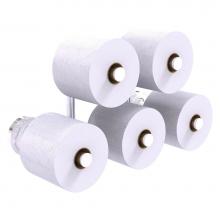 Allied Brass PR-24-5-PC - Prestige Regal Collection 5 Roll Reserve Roll Toilet Paper Holder - Polished Chrome