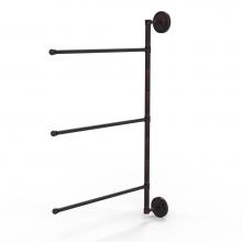 Allied Brass PR-27/3/16/28-VB - Prestige Regal Collection 3 Swing Arm Vertical 28 Inch Towel Bar