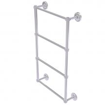 Allied Brass PR-28D-24-PC - Prestige Regal Collection 4 Tier 24 Inch Ladder Towel Bar with Dotted Detail
