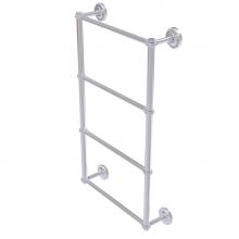 Allied Brass PR-28T-24-SCH - Prestige Regal Collection 4 Tier 24 Inch Ladder Towel Bar with Twisted Detail