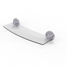 Allied Brass PR-33/18-PC - Prestige Regal Collection 18 Inch Glass Shelf