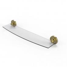 Allied Brass PR-33/24-SBR - Prestige Regal Collection 24 Inch Glass Shelf