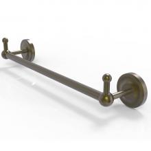 Allied Brass PR-41-30-PEG-ABR - Prestige Regal Collection 30 Inch Towel Bar with Integrated Hooks