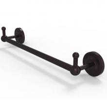 Allied Brass PR-41-36-PEG-ABZ - Prestige Regal Collection 36 Inch Towel Bar with Integrated Hooks