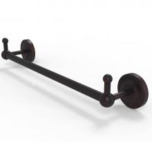 Allied Brass PR-41-36-PEG-VB - Prestige Regal Collection 36 Inch Towel Bar with Integrated Hooks
