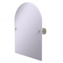 Allied Brass PR-94-PNI - Frameless Arched Top Tilt Mirror with Beveled Edge