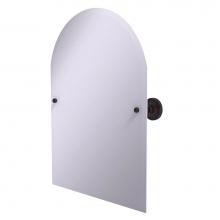 Allied Brass PR-94-VB - Frameless Arched Top Tilt Mirror with Beveled Edge