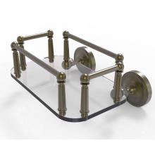 Allied Brass PR-GT-5-ABR - Prestige Regal Collection Wall Mounted Glass Guest Towel Tray