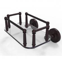 Allied Brass PR-GT-5-ABZ - Prestige Regal Collection Wall Mounted Glass Guest Towel Tray
